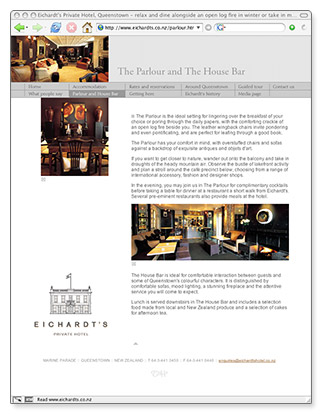 Eichardt's - homepage