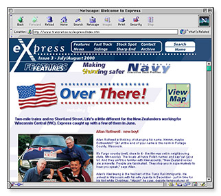 Express Online - homepage