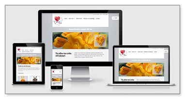 Hearts n Roses responsive layouts