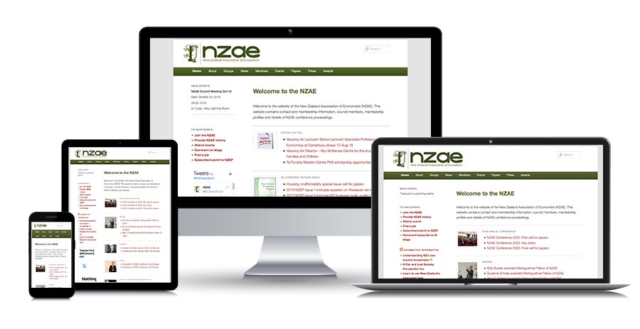 NZAE responsive screens