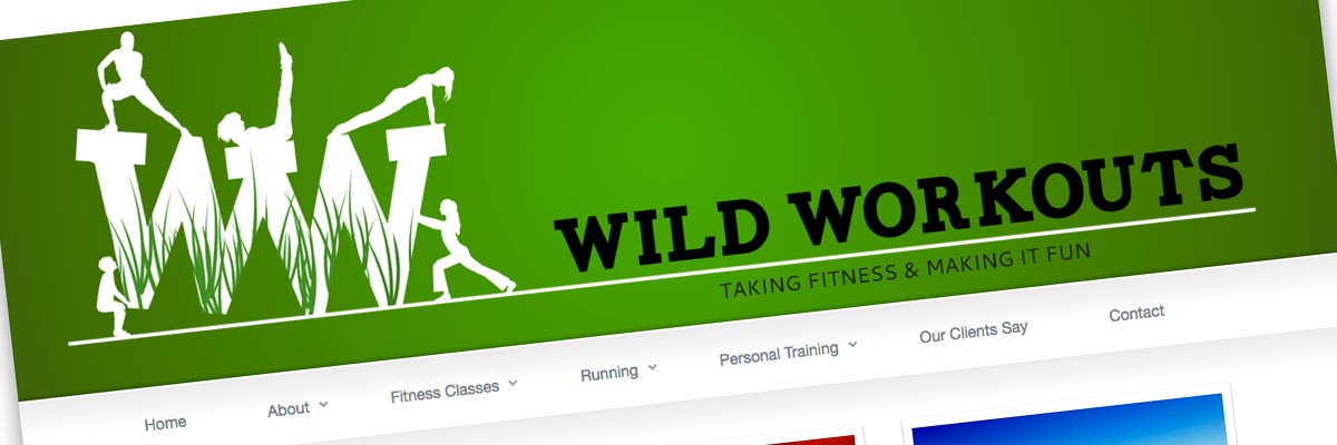 Wild Workouts website design detail